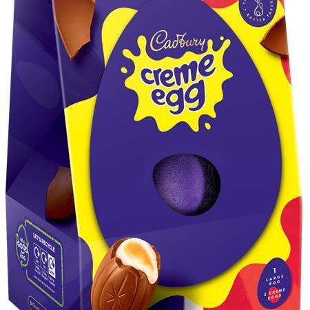 CADBURY Creme Egg LARGE SHELL påskeæg 255 gr