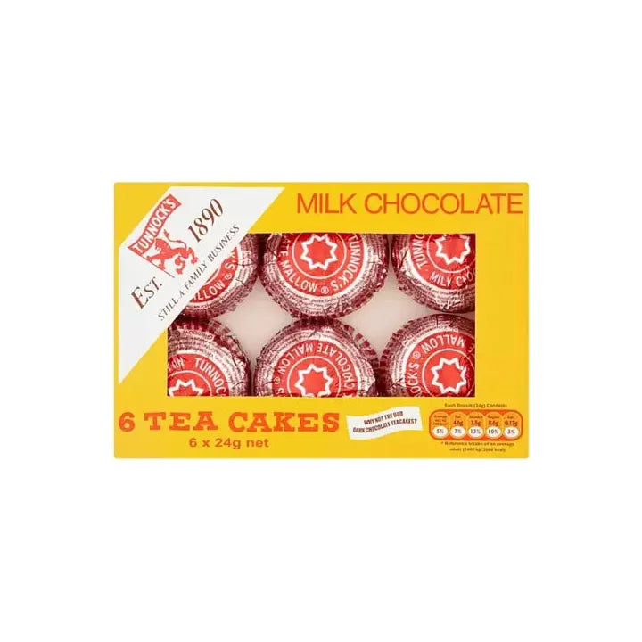 TUNNOCK´S Tea Cakes (6 stk) 144 gr