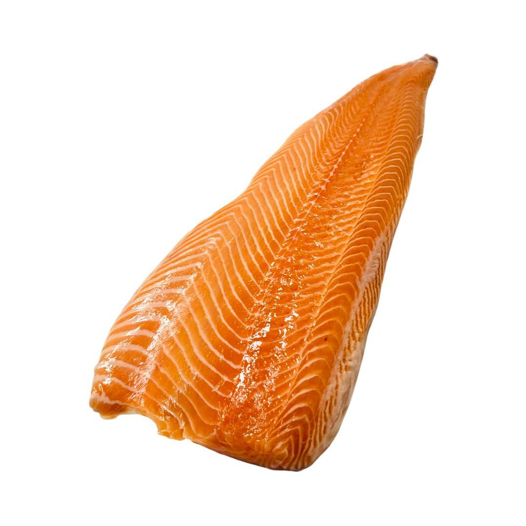 FÆRØSK laksefilet, STORE Ca. 1,9 kg (hel side) 🇫🇴