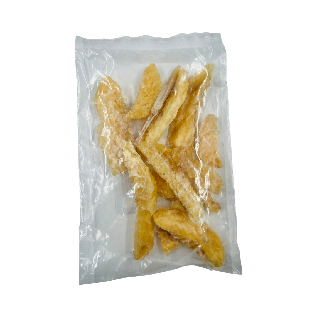 GOÐABORG Harðfiskur - Lúðubitar (tørret helleflynder) 100 gr