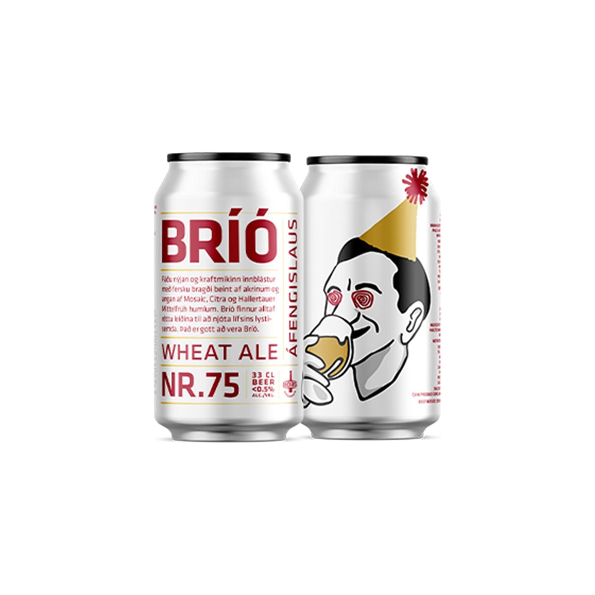 BORG Nr. 75 Bríó 33 cl / < 0,4 % (alkoholfri)