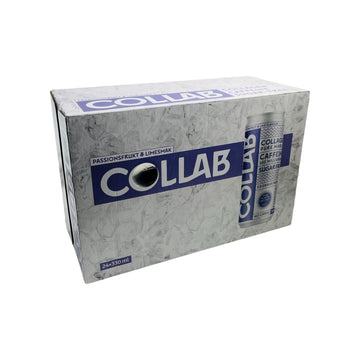 COLLAB Passionfruit & Lime 33 cl x 24 stk (DATO MARTS 2025)