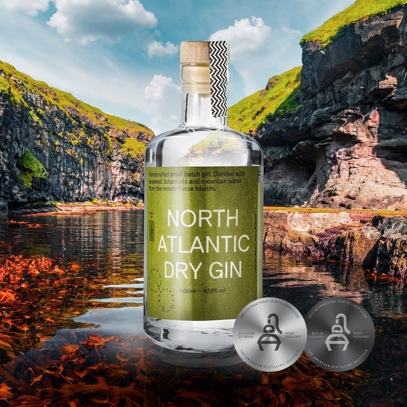 FAER ISLES North Atlantic Dry Gin 50 cl / 42,8 %