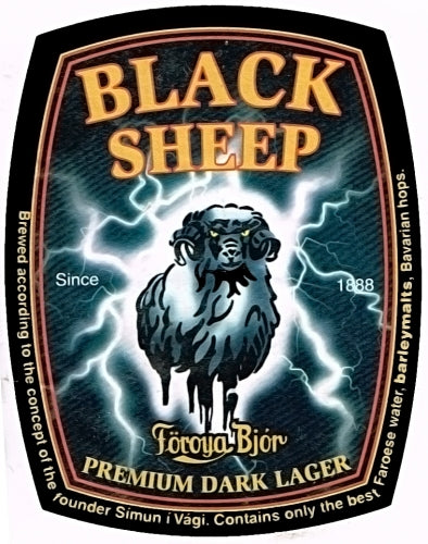 FÖROYA BJÓR Black Sheep 33 cl / 5,8 %