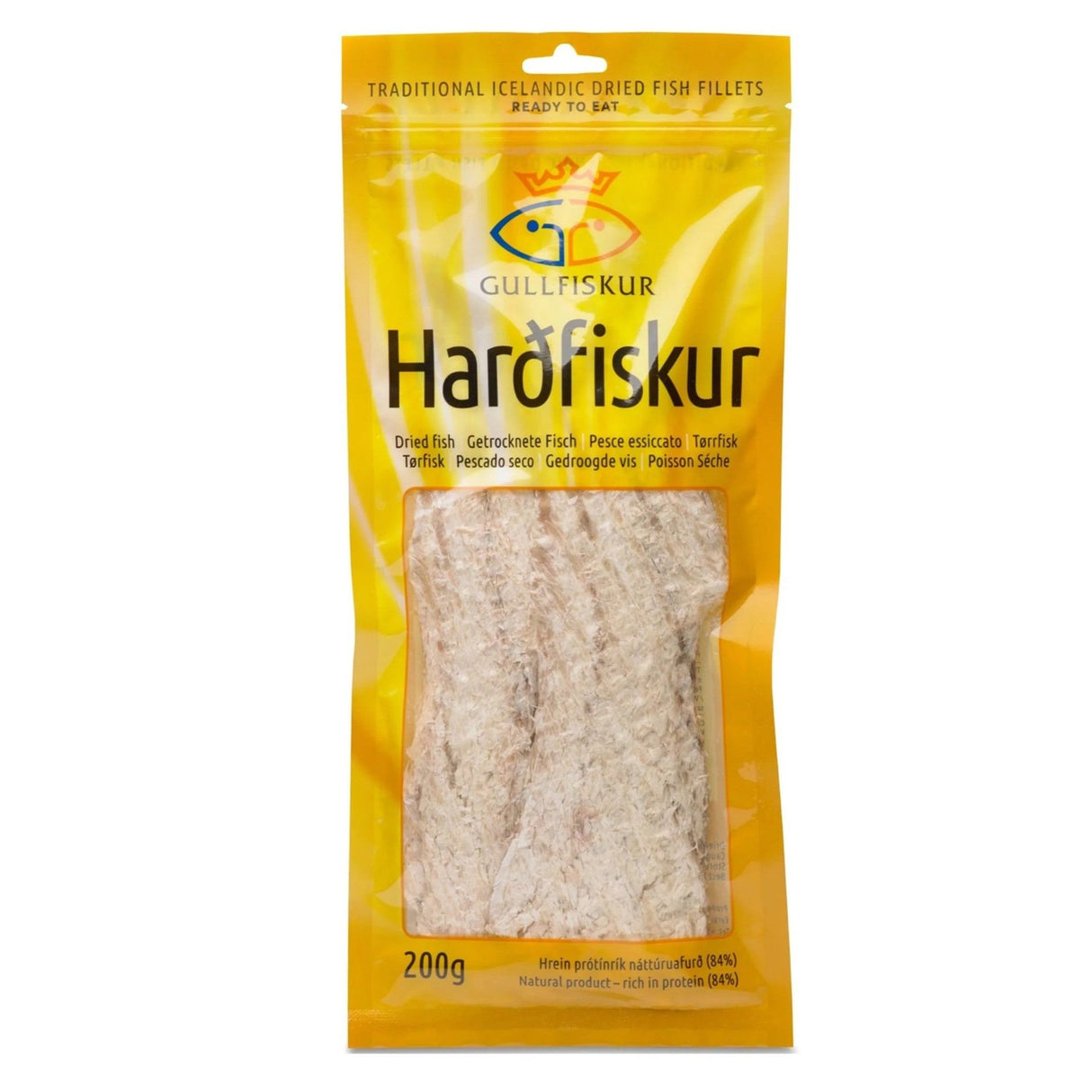 GULLFISKUR Harðfiskur (tørret kuller) 100 gr