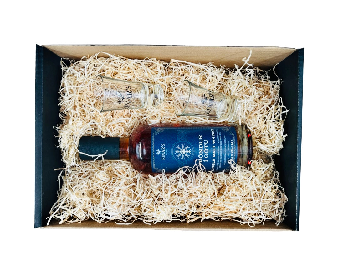 Gaveæske med Single Malt Whisky (Tróndur í Götu)