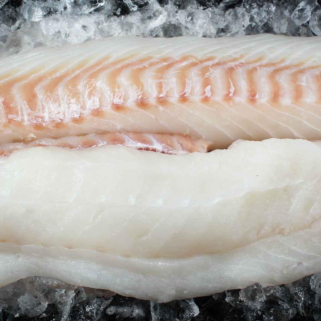 ISLANDSK Torskeloins 5 kg / store 400 gr.+ (FERSK)