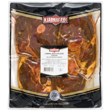 Lammekølle i skiver, Vildtkrydret Ca.650 gr. FROST