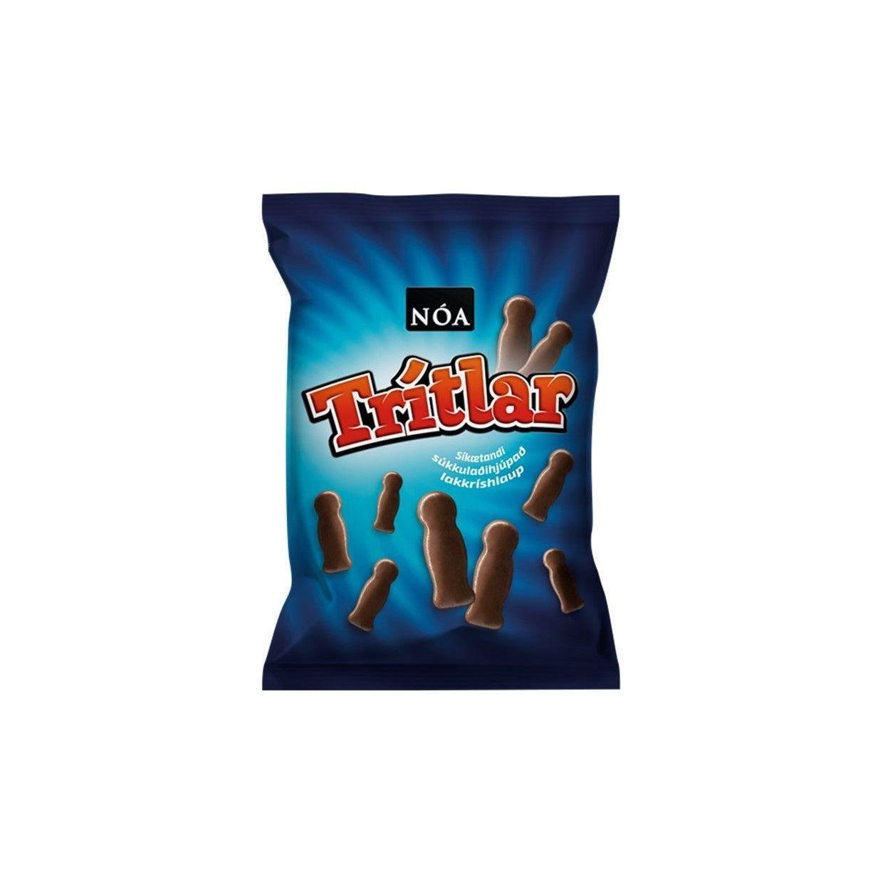 NÓA Trítlar Hjúplakkrís 150 gr (blå)