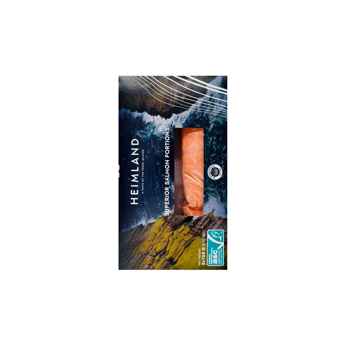 Lakseportioner, færøske 250 gr
