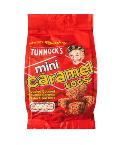 TUNNOCK´S Mini Caramel Logs 150 gr