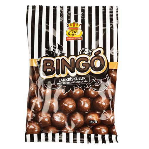 GÓA Bingókúlur (með mjólkursúkkulaði) 150 gr