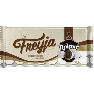FREYJA Djúpur súkkulaðiplata 100 gr.