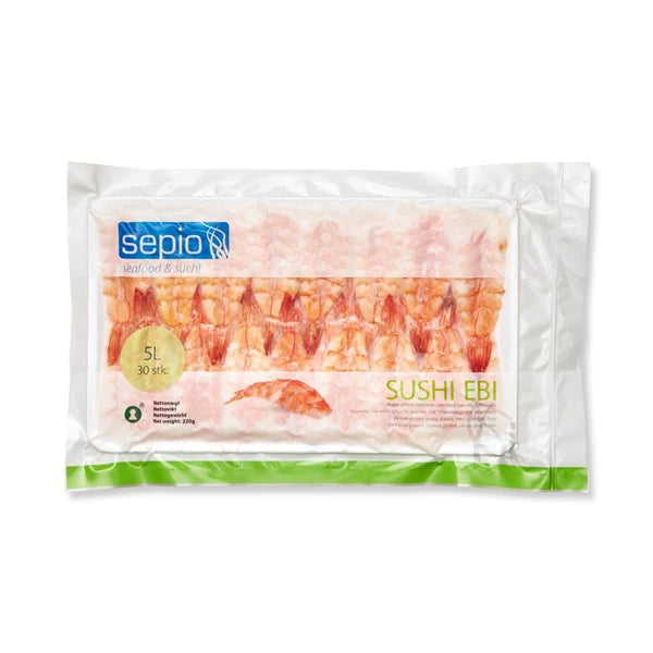 Ebi sushi rejer 5L ASC 260 Gr.