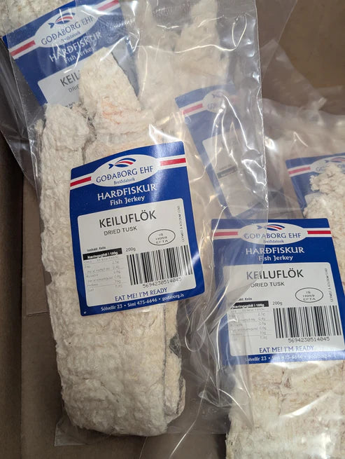 GOÐABORG Harðfiskur - keiluflök (tørret brosme) 200 gr