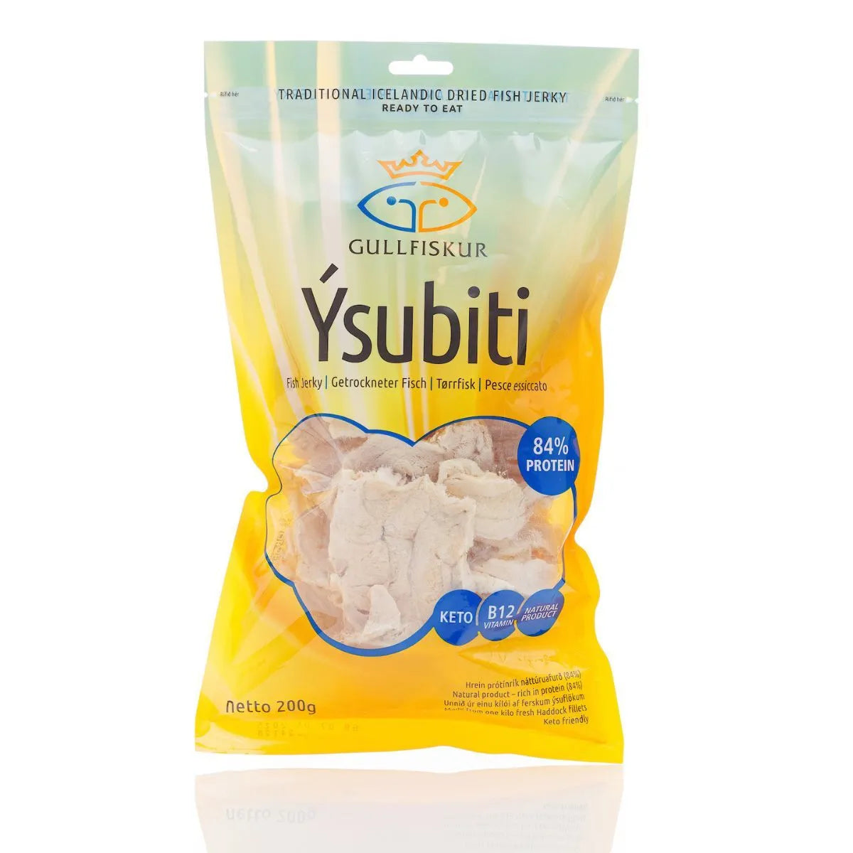 GULLFISKUR Ýsubiti (tørret kuller) 200 gr