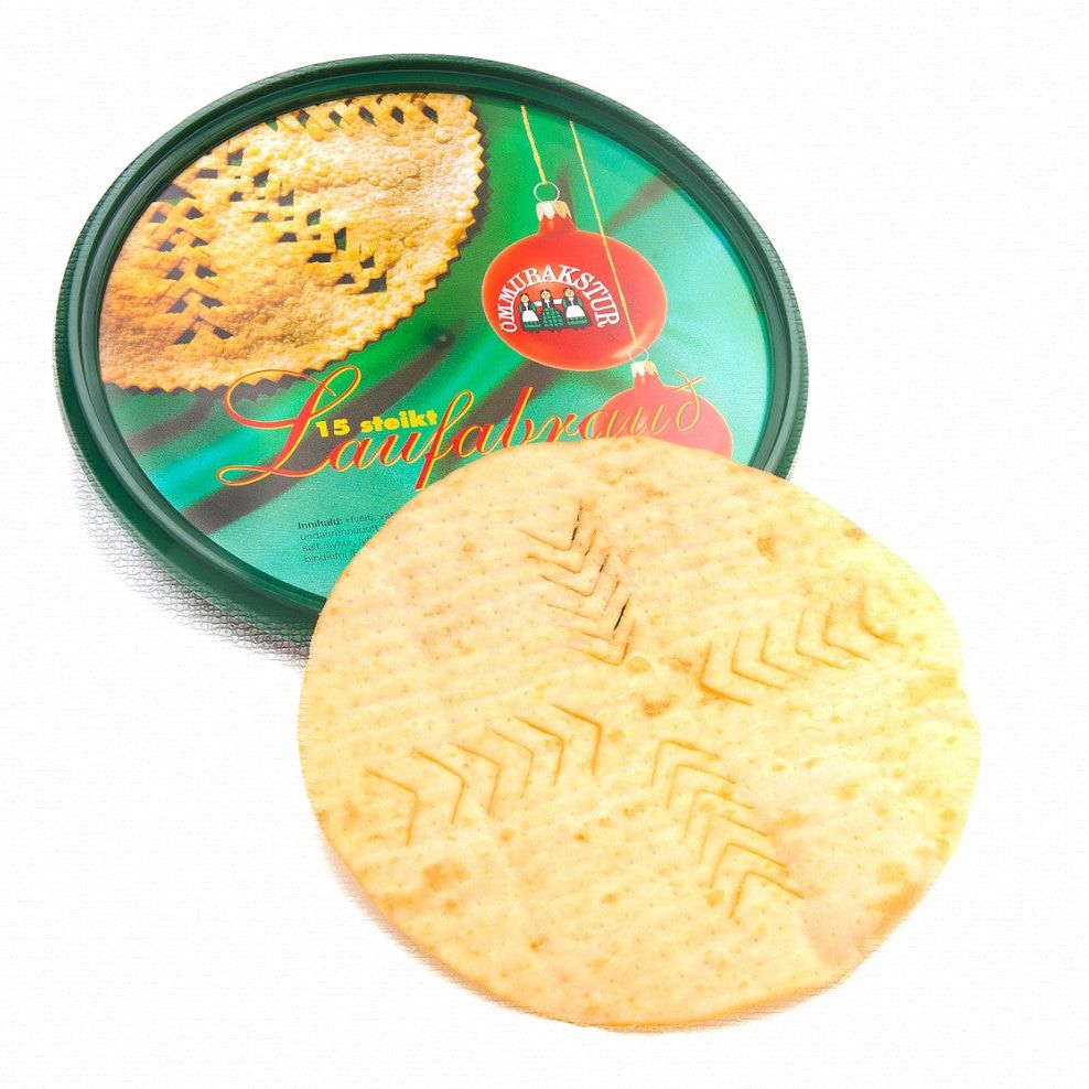 Laufabrauð (ÖMMUBAKSTUR), steikt (15 stk) 530 gr