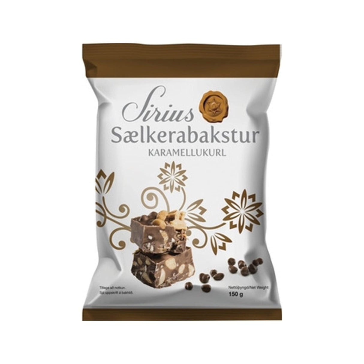 NÓI SÍRÍUS Sælkerabakstur - Karamellukurl 150 gr