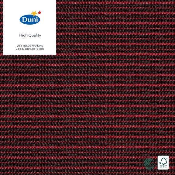 Serviet 3-lag 33 cm 20stk/12 (SKJÚRT, REYTT) 3-pk