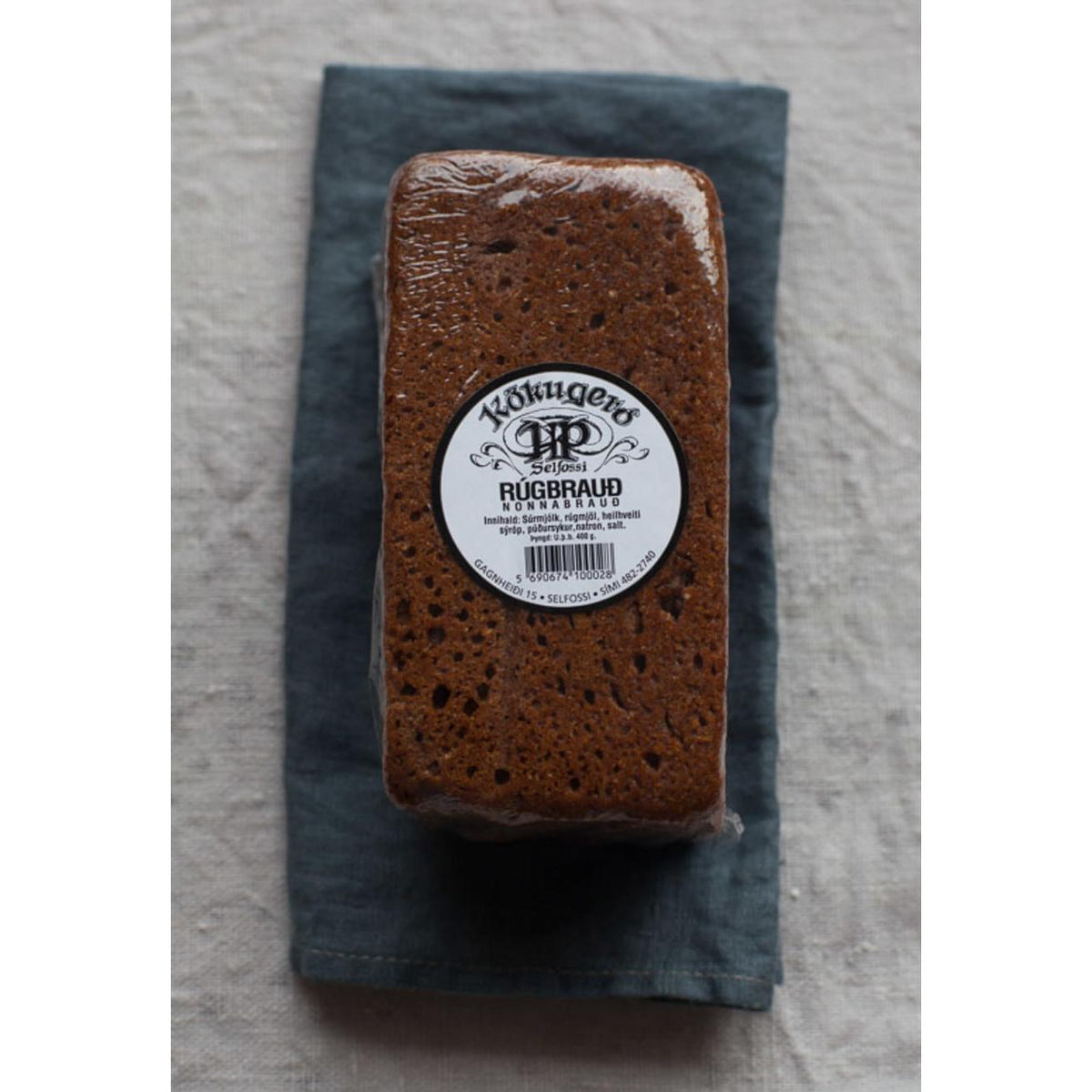 KÖKUGERÐ Rúgbrauð 400 gr
