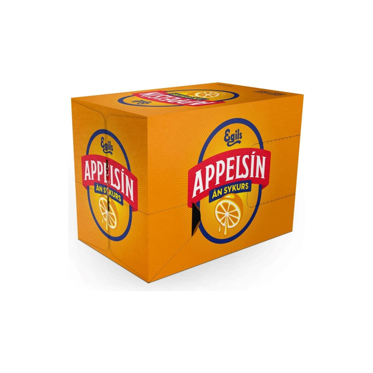 EGILS Appelsín uden sukker 12 x 33 cl