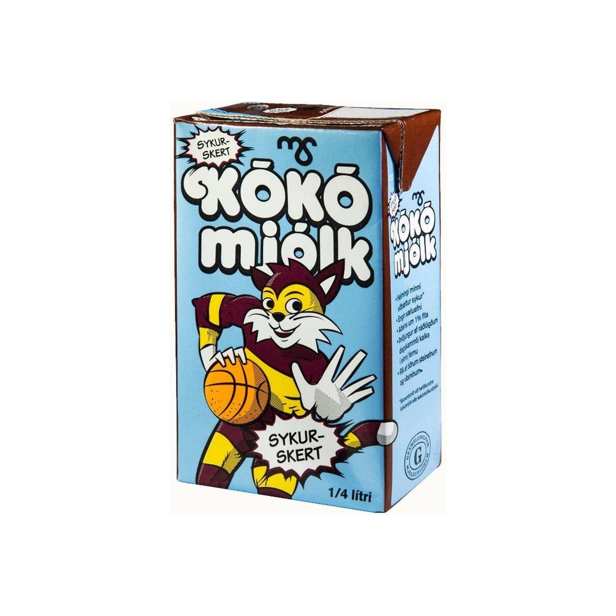 Kókómjólk, sykurskert 250 ml