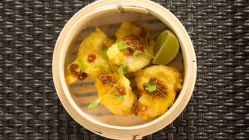 Stegte torskekinder med persille og citron