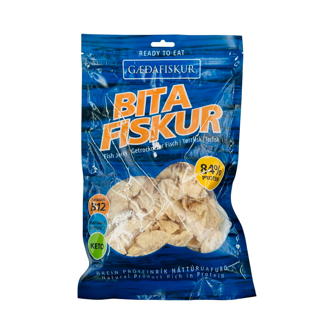 GÆÐAFISKUR Bitafiskur (tørret torsk) 150 gr
