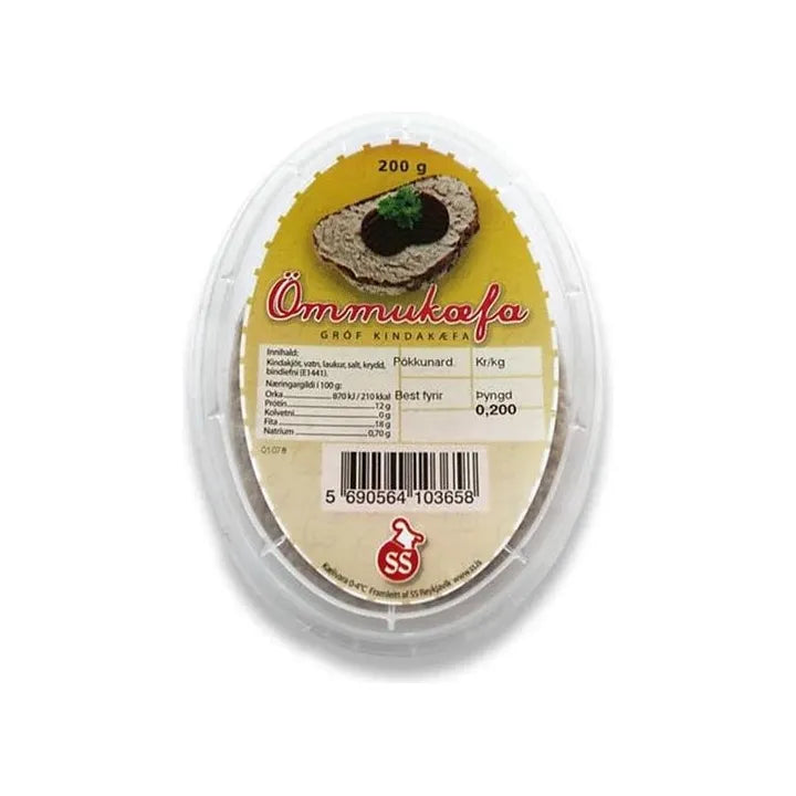 SS Ömmukæfa (gróf kindakæfa) 200 gr