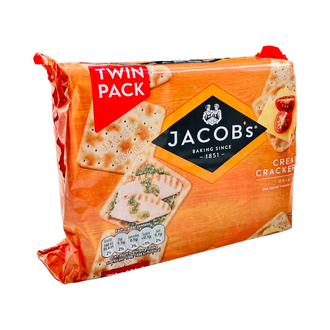 JACOB´S Cream Crackers TWIN PACK 2 x 200 gr (DATO 01/11/25)