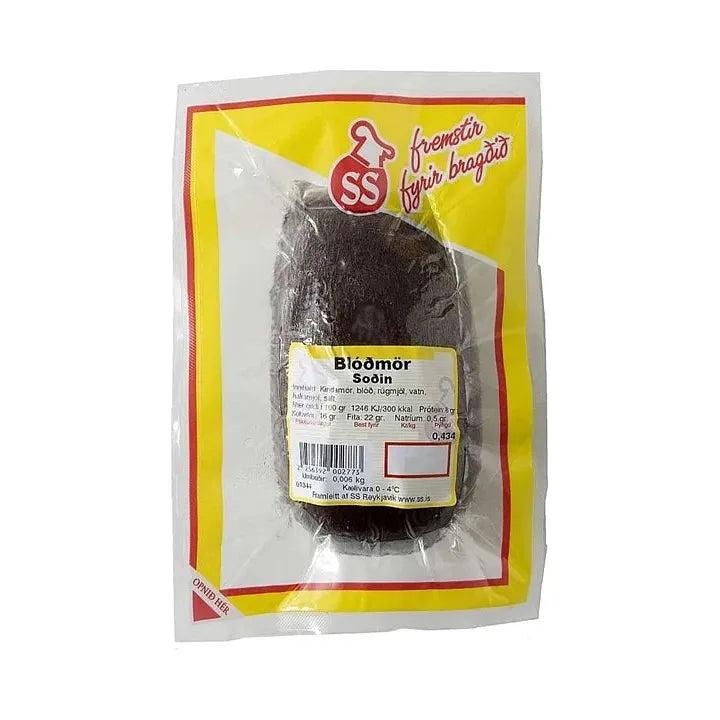 SS Blóðmör (islandsk blodpølse), soðinn 466 gr