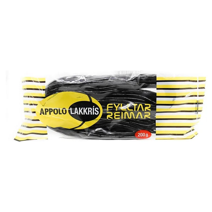 APPOLO Lakkrísreimar, fylltar 80 gr
