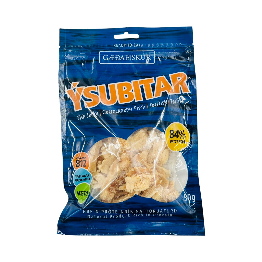 GÆÐAFISKUR Ýsubitar (tørret kuller) 50 gr