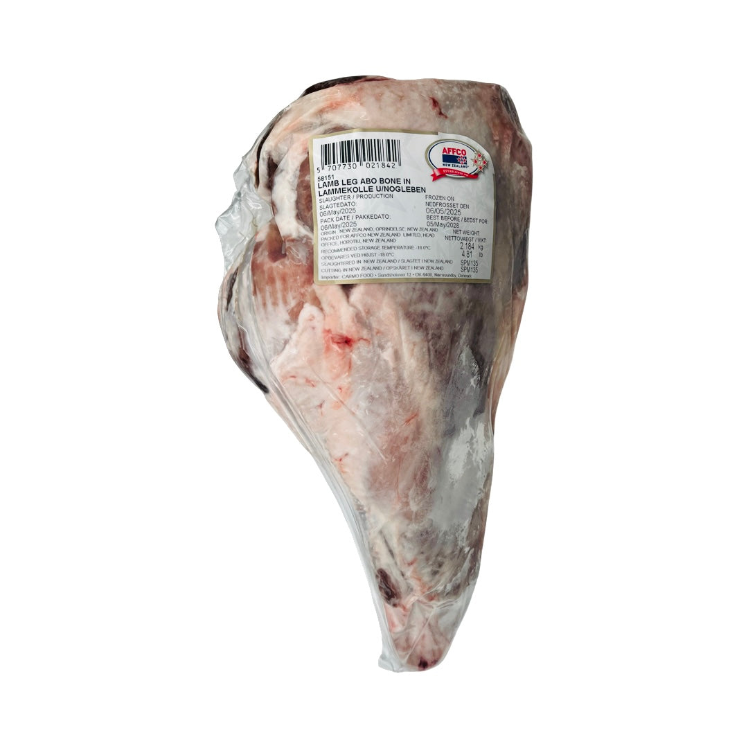 Lammekølle m/ben (u/nøgleben),  fra New Zealand ca. 2 kg (FROSSET)