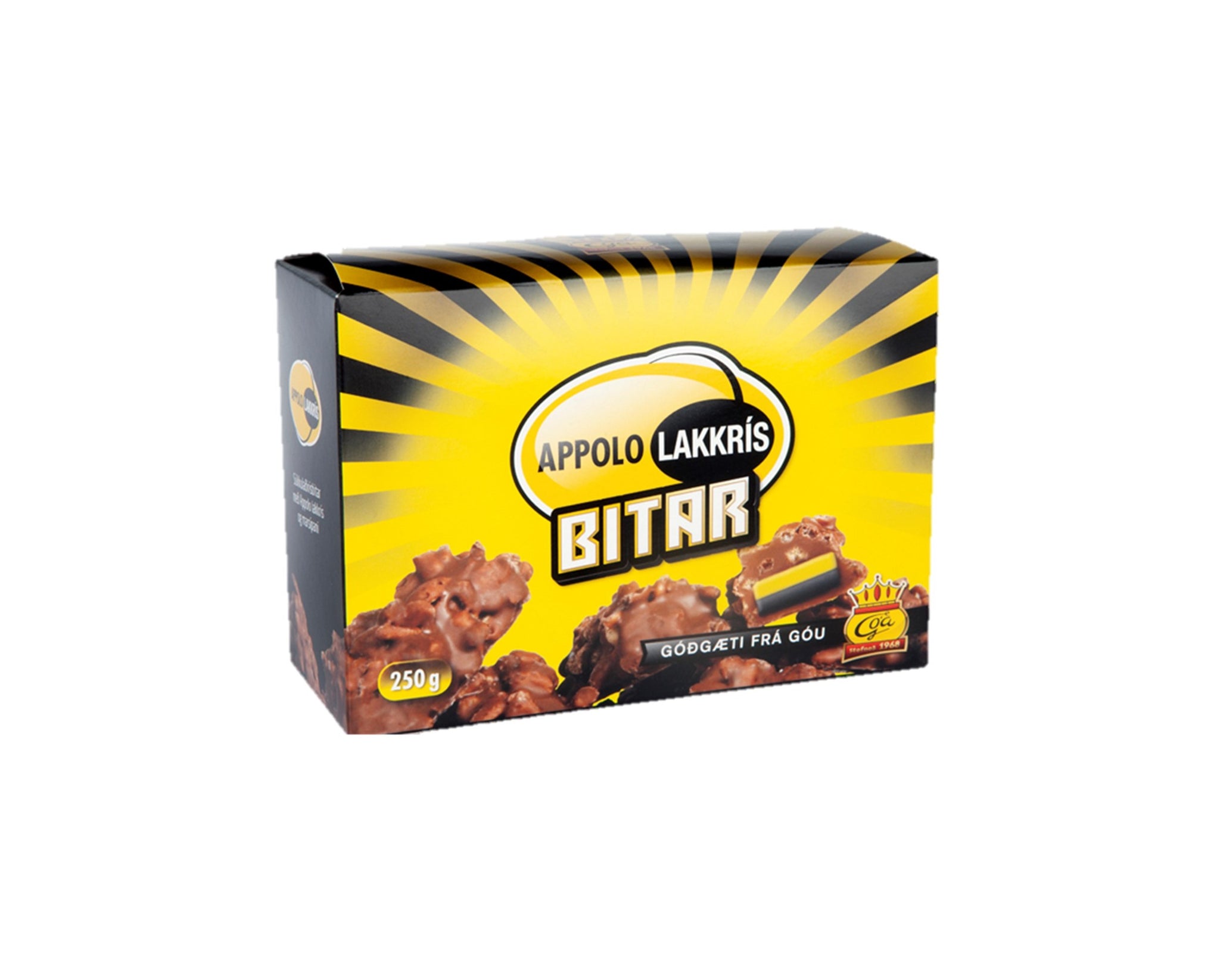 APPOLO LAKKRÍS Bitar 250 gr