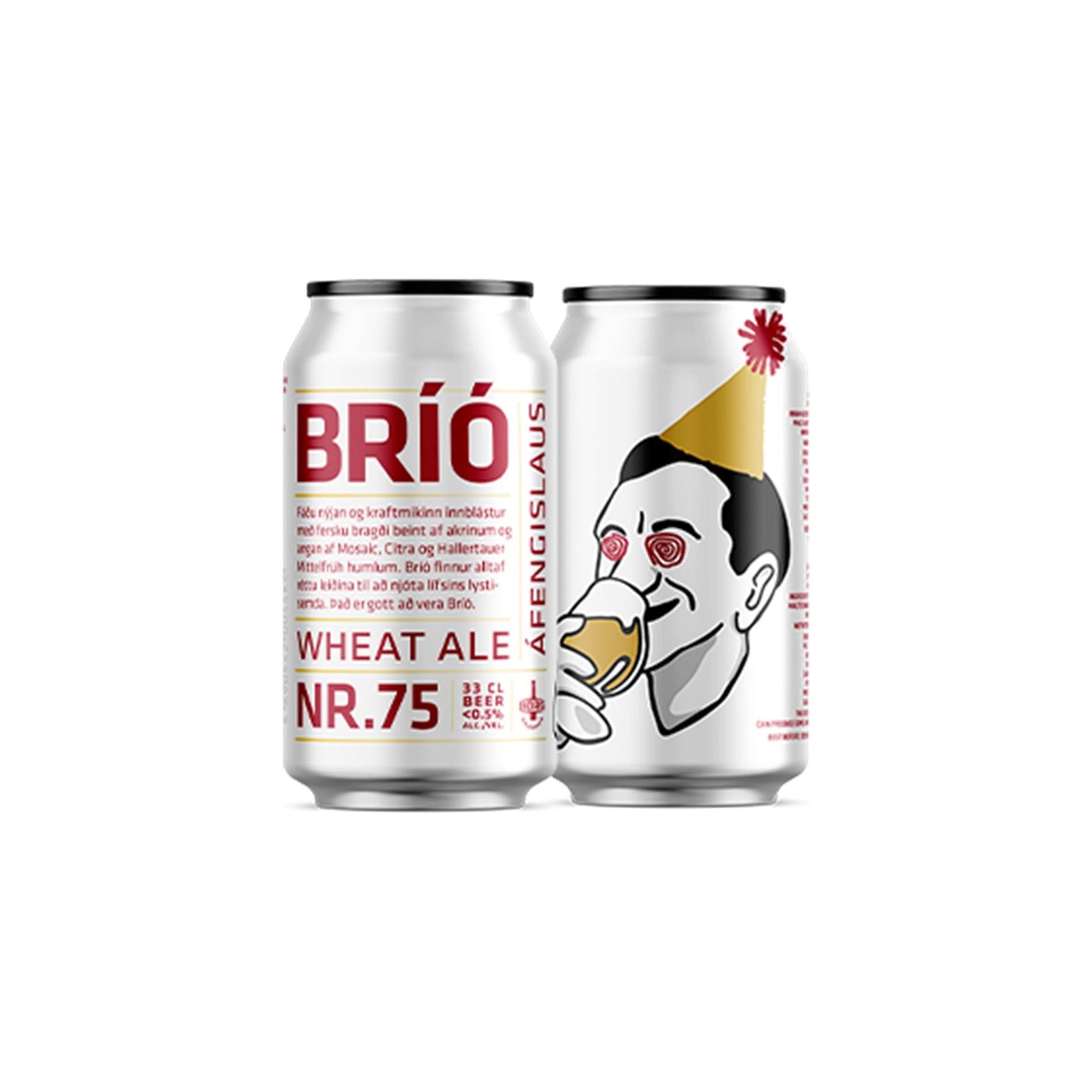 BORG Nr. 75 Bríó 33 cl / < 0,5 % (alkoholfri)