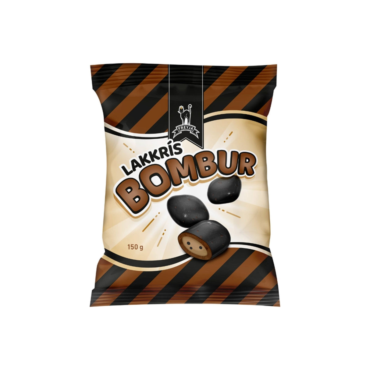 FREYJA Bombur, lakkrís 150 gr
