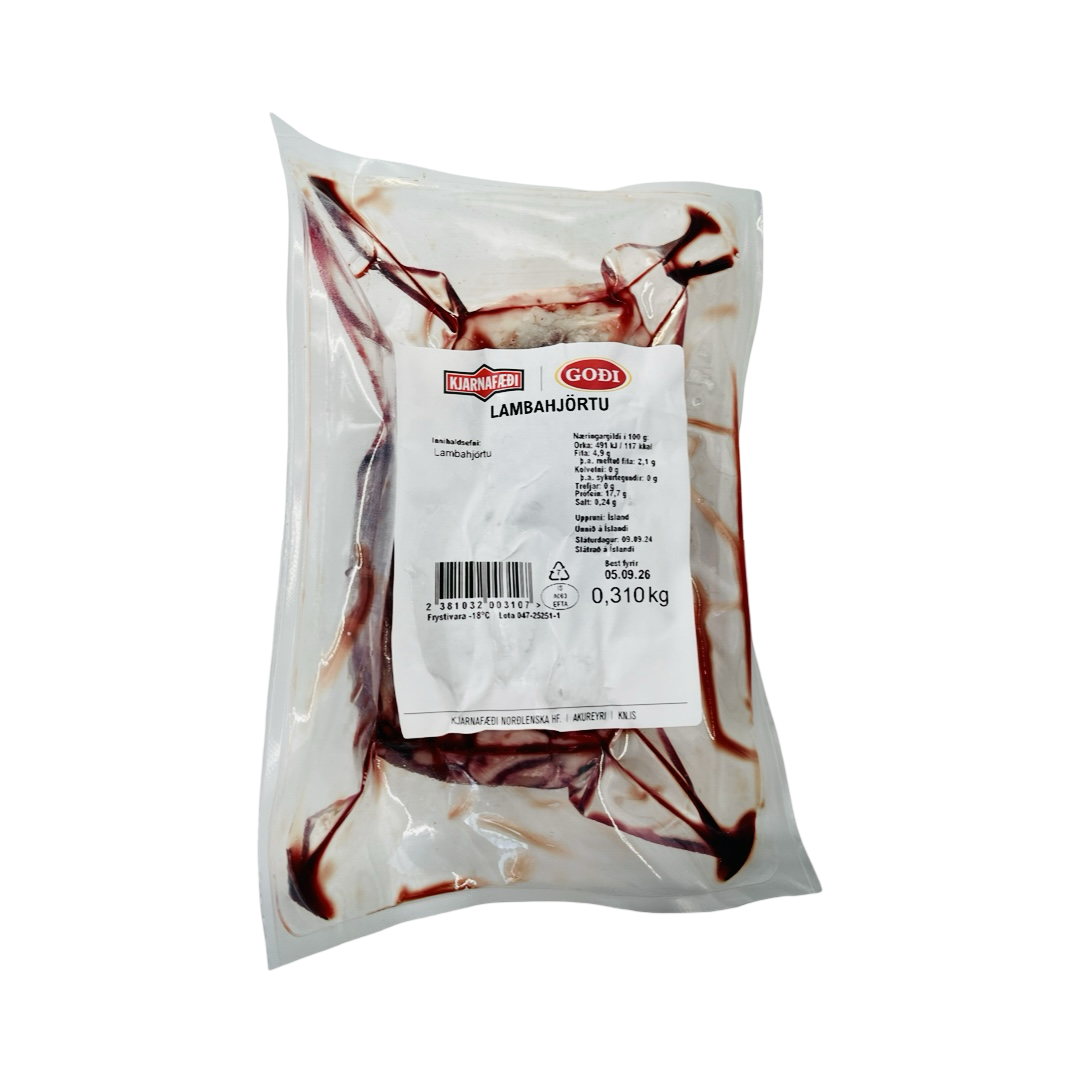 Lammehjerte, islandsk ca. 0,3 kg