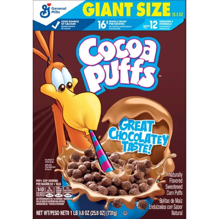 GENERAL MILLS  Coco Puffs, GIANT  731 gr.