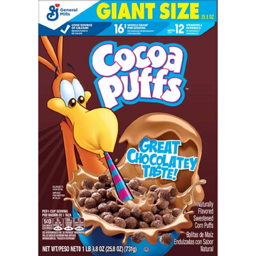 GENERAL MILLS  Coco Puffs, GIANT  731 gr.