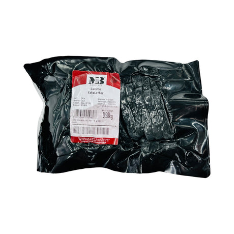 Lammekoteletter fra Chile ca. 1 kg (FROSSET)