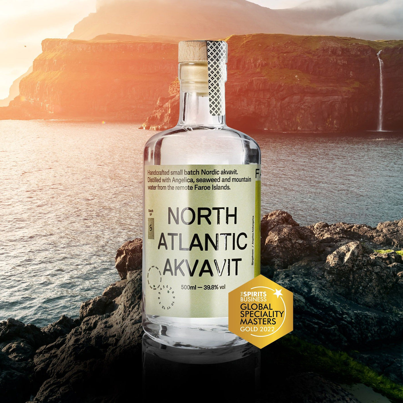 FAER ISLES North Atlantic Akvavit 50 cl / 39,8 %