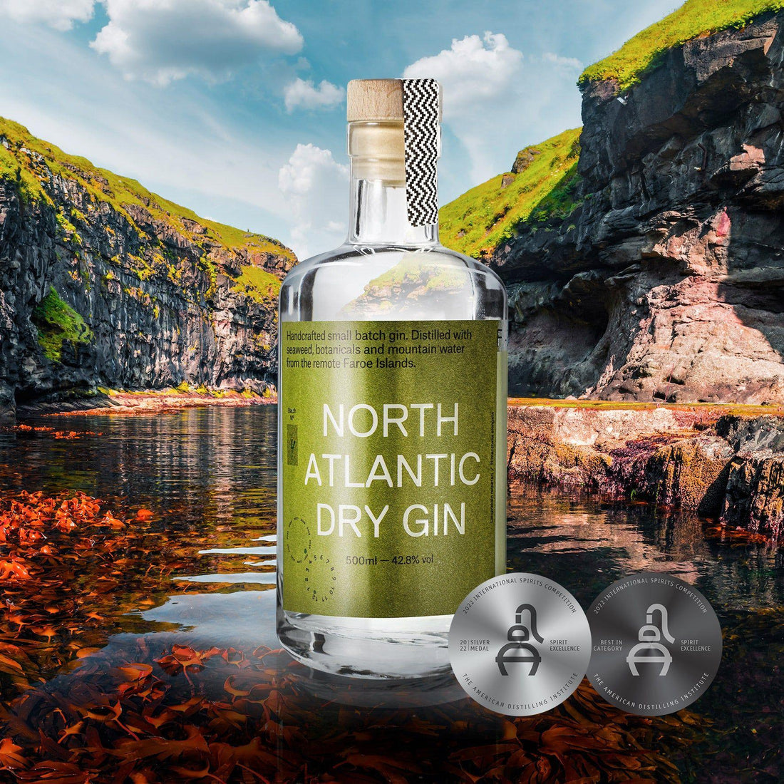 FAER ISLE North Atlantic Dry Gin 50 cl / 42,8 %