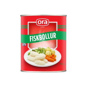 ORA Fiskbollur (fiskeboller)  830 gr