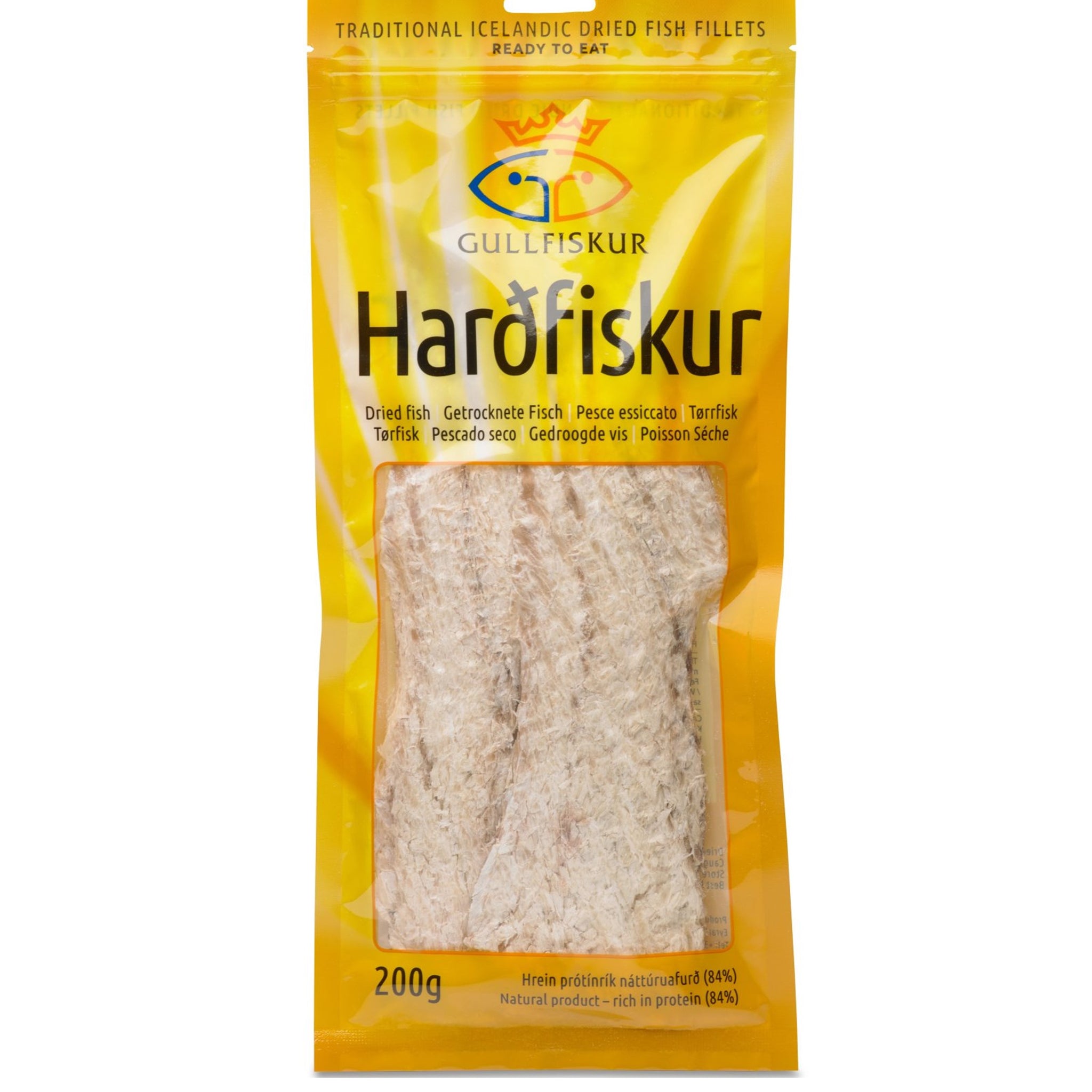 Gullfiskur Harðfiskur (Tørfisk) 100 gr.