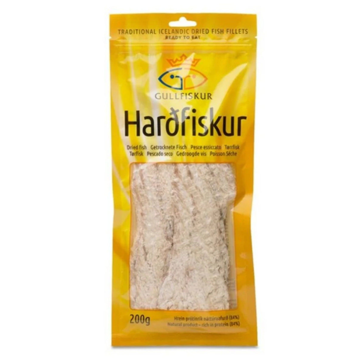 GULLFISKUR Harðfiskur (tørret kuller) 200 gr