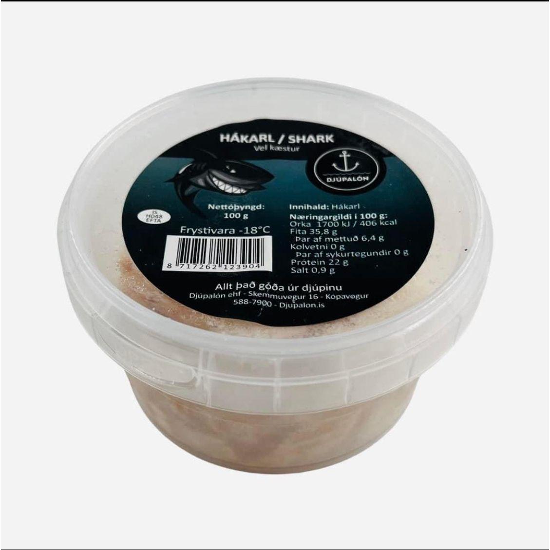 Hákarl (fermenteret haj) 100 gr