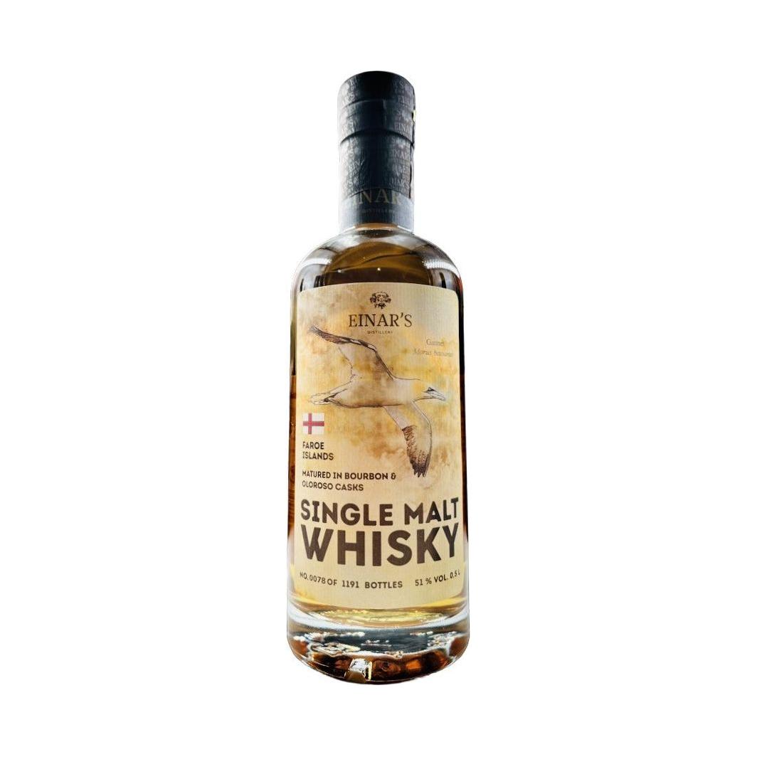 EINAR´S Single Malt Whisky (Súla) 50 cl / 51 %