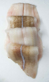 ISLANDSK Rødspættefilet uden skind 5 kg (FERSK)