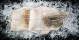 ISLANDSK Rødspættefilet uden skind 5 kg (FERSK)
